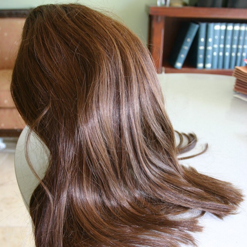 100% human hair LOT of 2 pieces